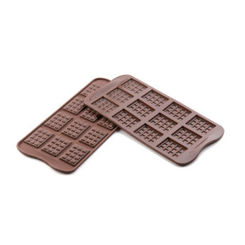 Achat en ligne Moule à chocolat en silicone Mini Tablette - Silikomart