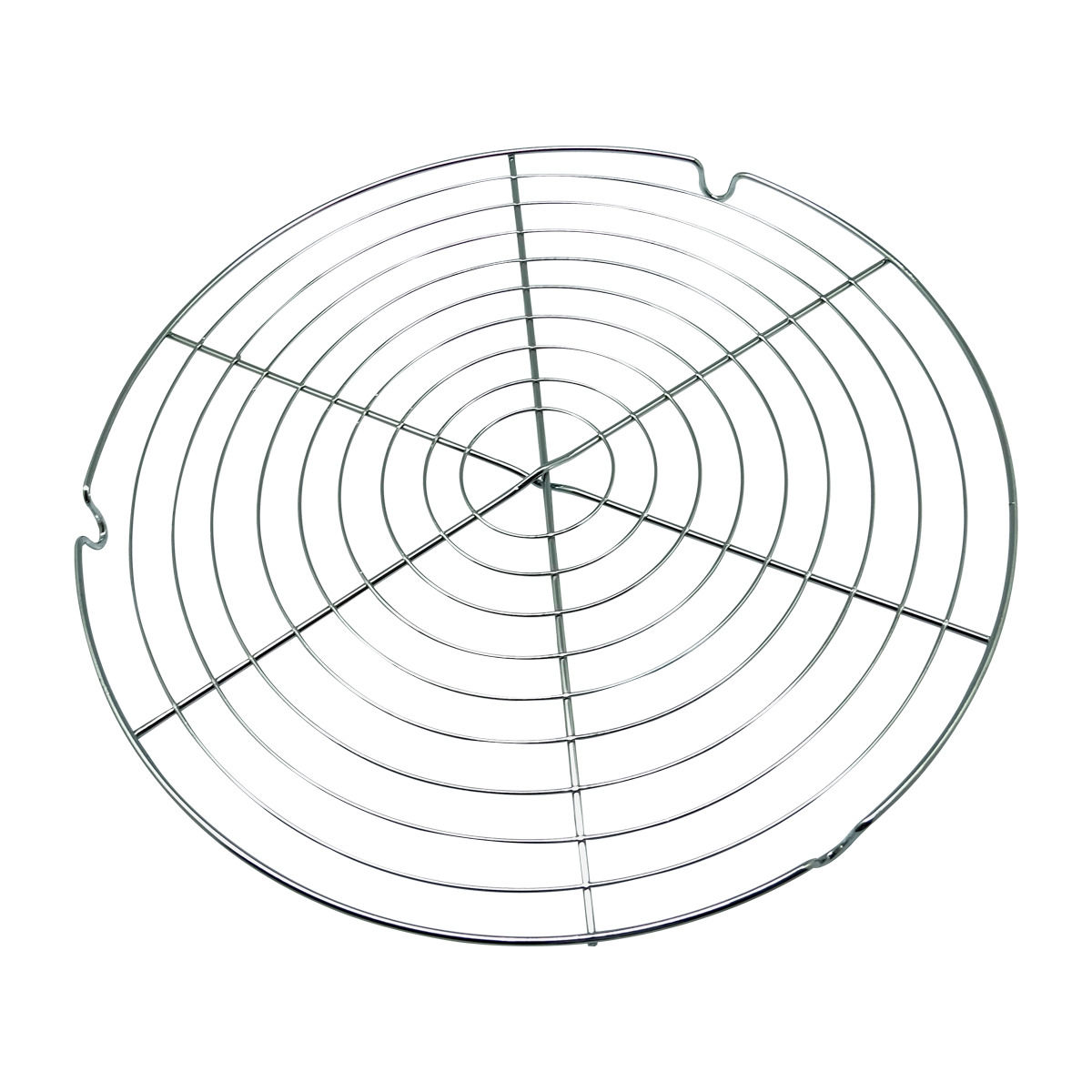 Grille de refroidissement volette à pâtisserie en inox 30 cm - Zodio