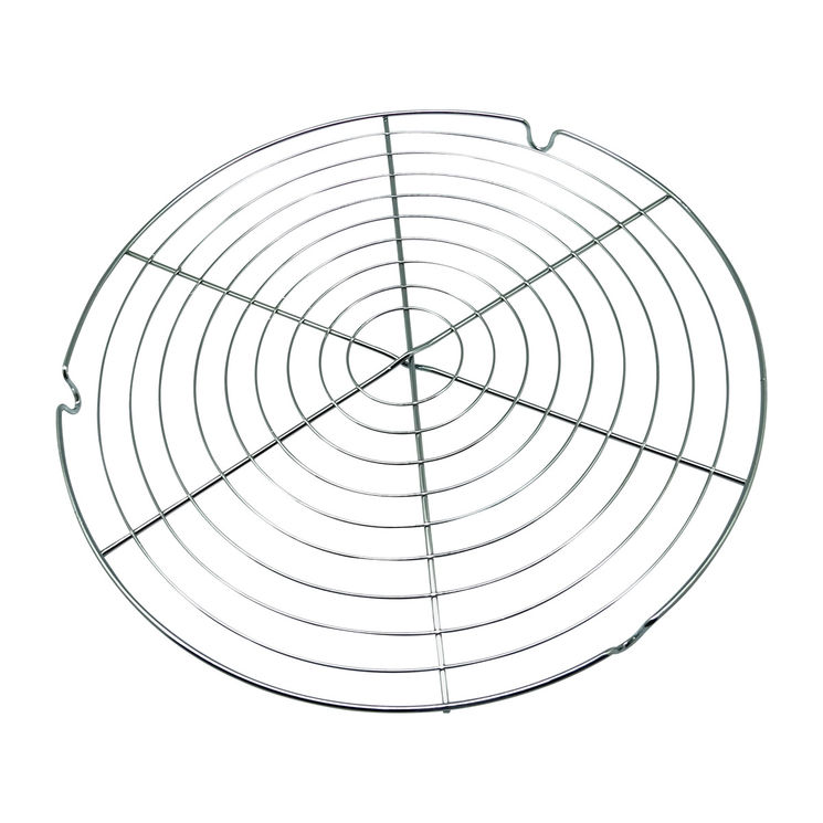 Grille de refroidissement volette à pâtisserie en inox 30 cm - Zodio