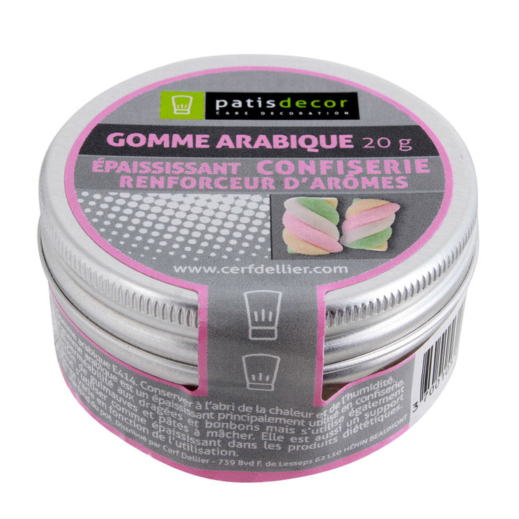 Gomme arabique 20 gr - Patisdecor