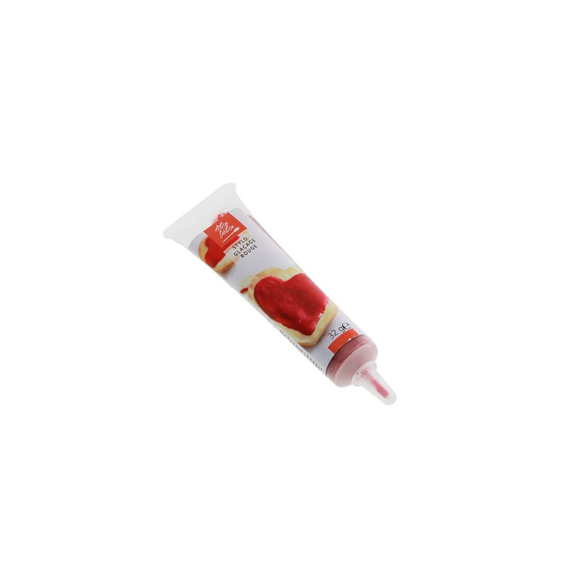 Stylo de glaçage pour décorer les biscuits rouge 32 gr