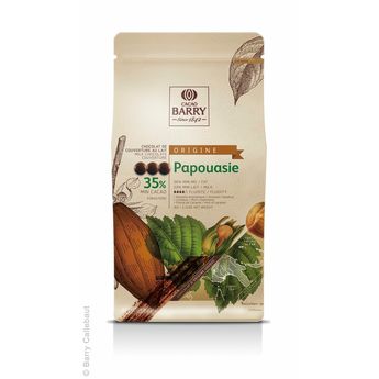 Achat en ligne Chocolat de couverture au lait origine Papouasie 35% 1 kg - Barry