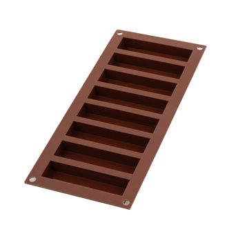 Achat en ligne Moule à chocolat en silicone My Snack barres chocolatées - Silikomart