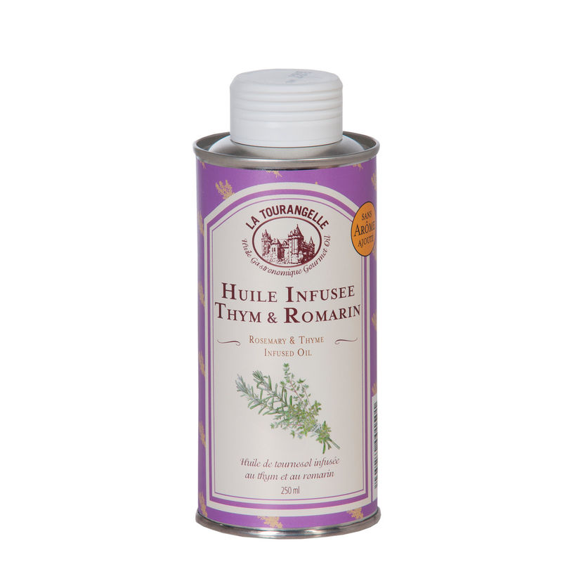 Huile infusée thym et romarin 250ml - La Tourangelle