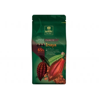 Achat en ligne Chocolat de couverture noir pureté Inaya 65% 1 kg - Barry