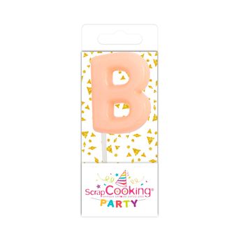 Achat en ligne Mini-bougie B - Scrapcooking Party