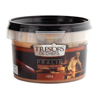 Achat en ligne Praliné amande noisette 250 gr - Trésors de Chefs