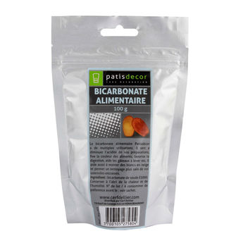 Achat en ligne Bicarbonate de soude 100 gr - Patisdecor