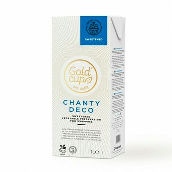 Achat en ligne Brique crème chantilly végétale sucrée 1L - Gold Cup Chanty Deco