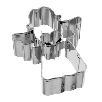 Achat en ligne Emporte-pièce en inox de Noël : ange avec coeur 7 cm - Birkmann