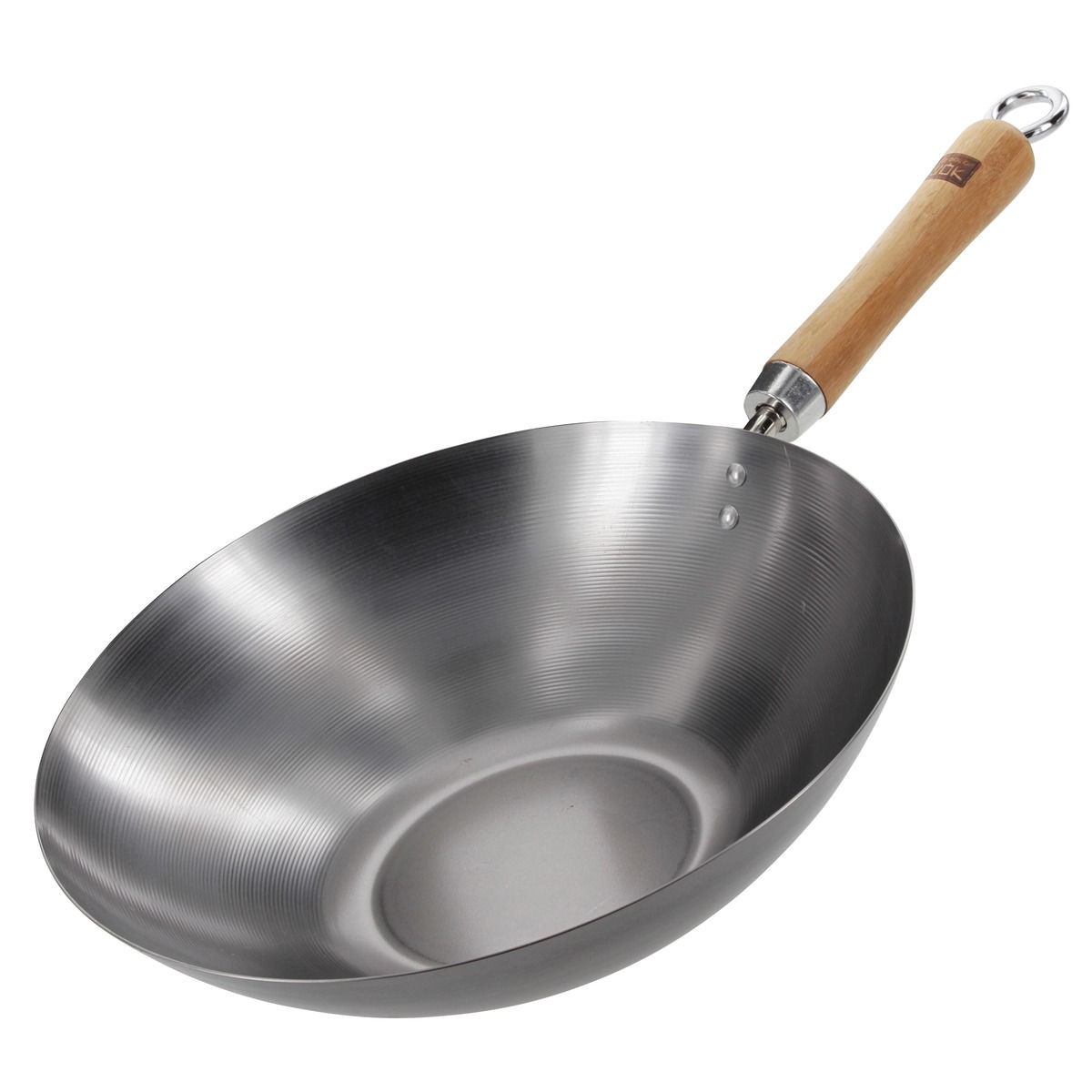 Wok tôle d´acier 30 cm - School of Wok