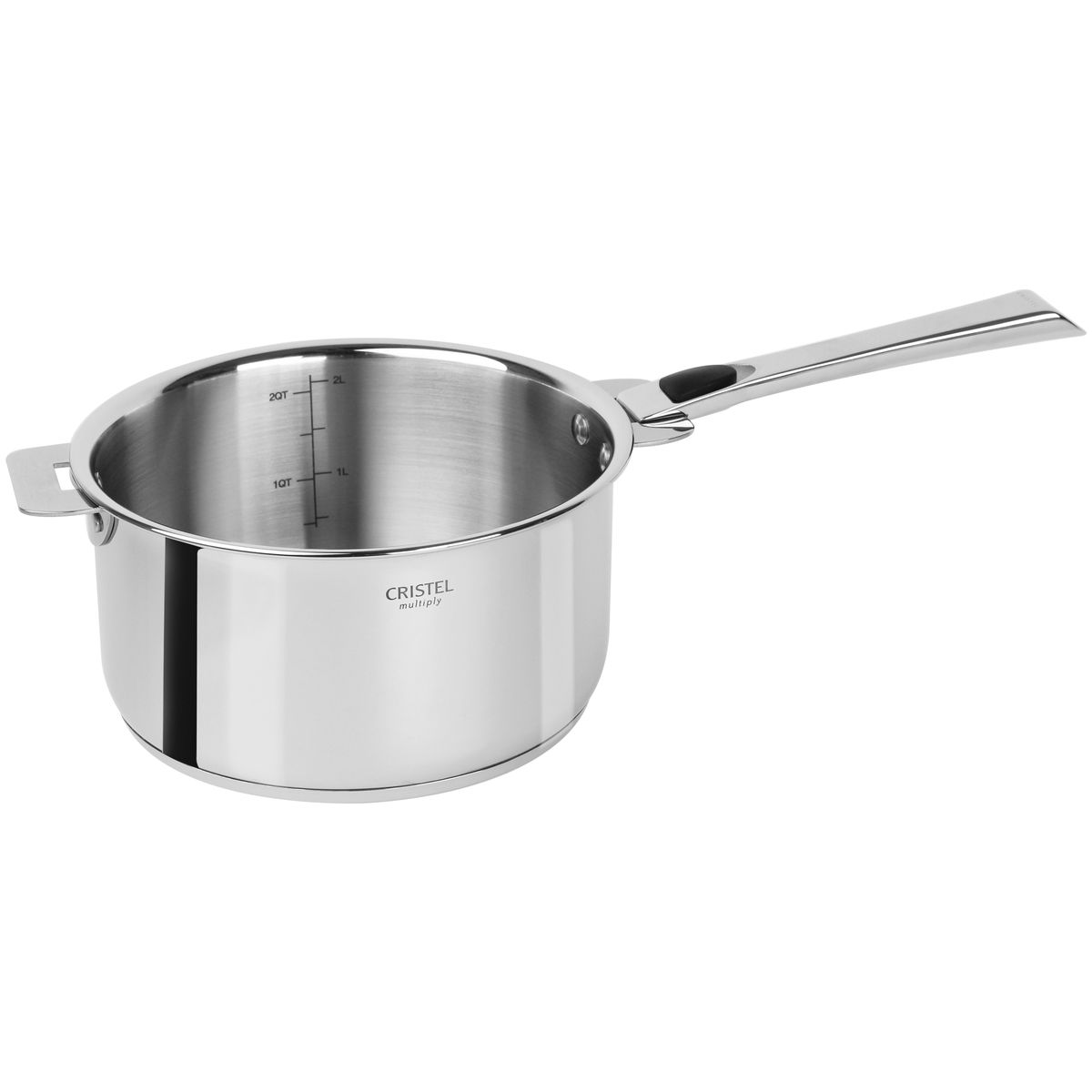 Casserole inox amovible Casteline 18 cm - Cristel