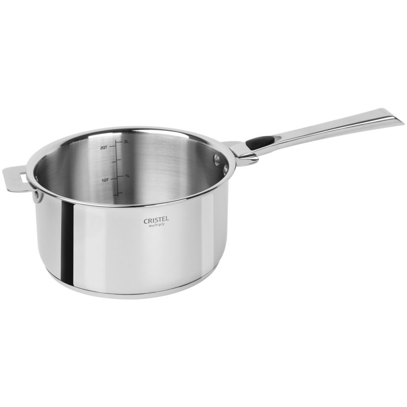 Casserole inox amovible Casteline 18 cm - Cristel