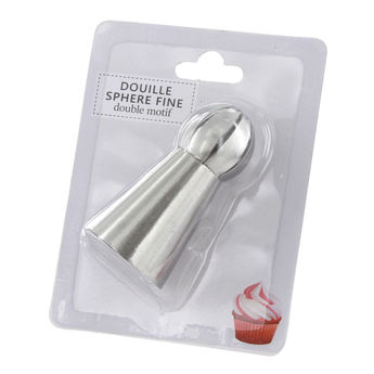 Achat en ligne Douille en inox : sphère fine double motif - Zodio