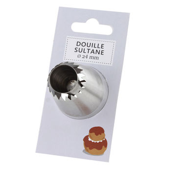 Achat en ligne Douille en inox : sultane 24 mm - Zodio