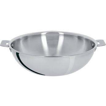 Achat en ligne Wok inox 24 cm Casteline amovible  - Cristel