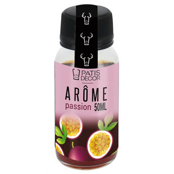 Achat en ligne Arôme alimentaire naturel de fruit de la passion 50 ml - Patisdecor