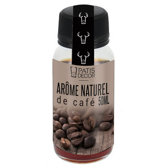 Achat en ligne Arôme alimentaire naturel de café 50 ml - Patisdecor