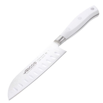 Achat en ligne Couteau Santoku compact 14 cm Riviera blanc - Arcos