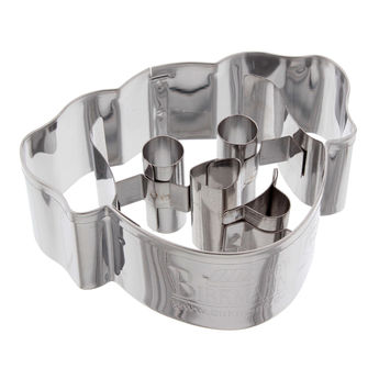 Achat en ligne Emporte-pièce en inox tête de chien 6,9 cm - Birkmann