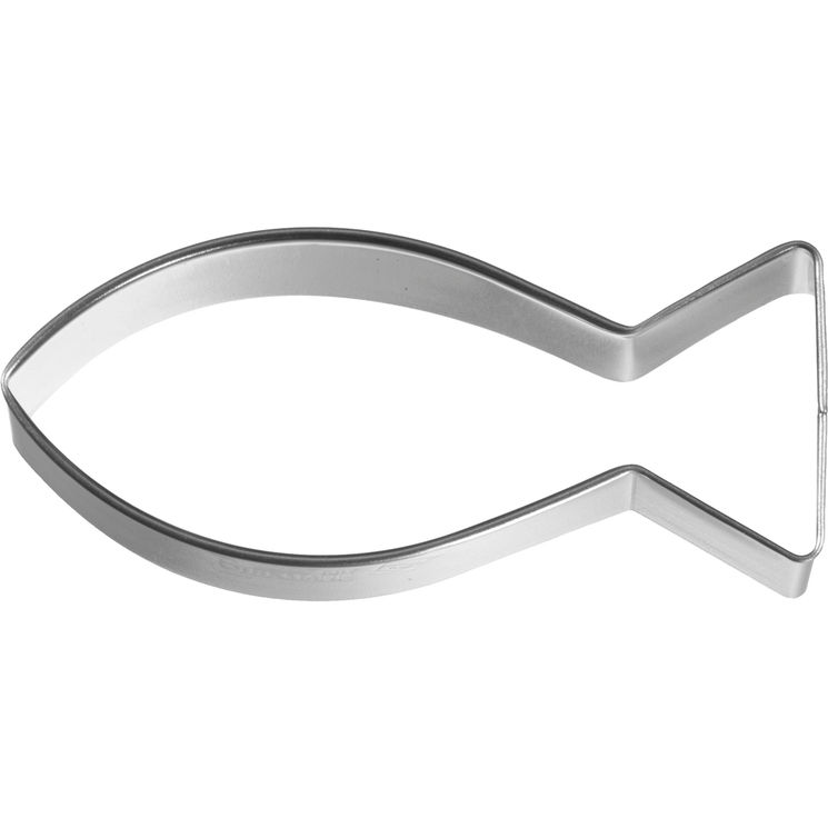 Emporte-pièce en inox poisson 7,5 cm - Birkmann