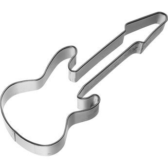 Achat en ligne Emporte-pièce en inox guitare électrique 10 cm - Birkmann