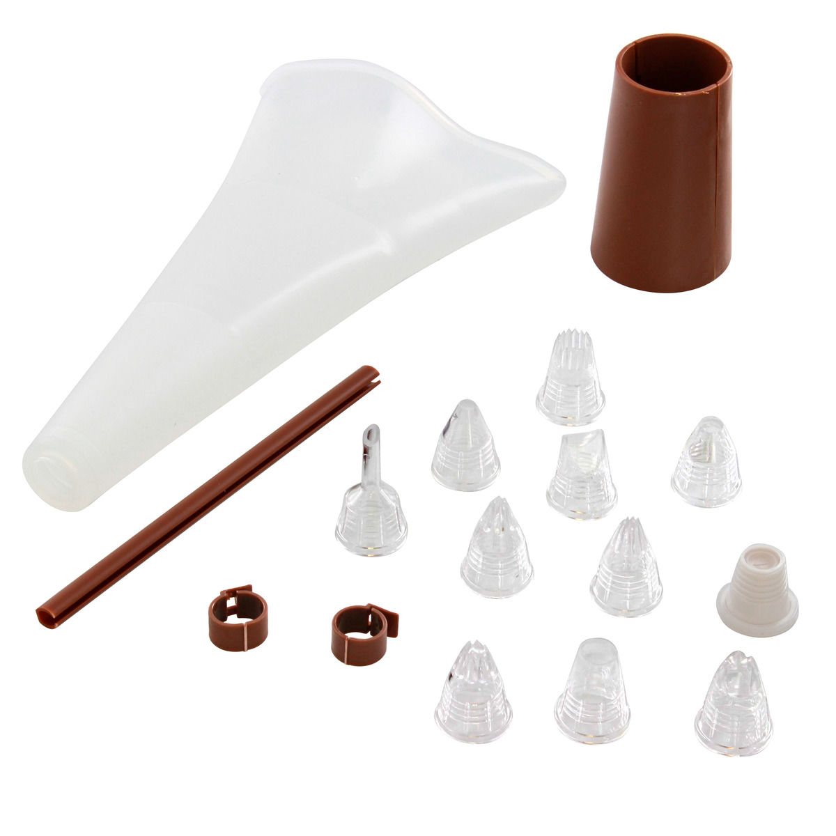 Poche facile silicone marron - Daudignac