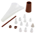 Poche facile silicone marron - Daudignac