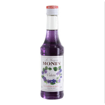 Achat en ligne Sirop violette 25cl - Monin