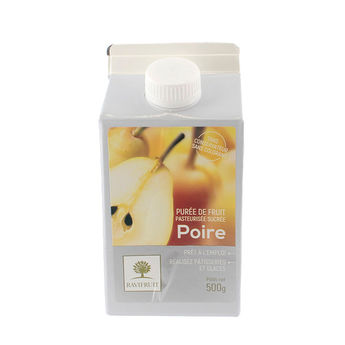 Achat en ligne Purée de poire 500 ml - Ravifruit