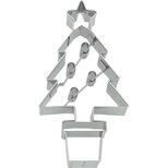 Emporte-pièce en inox de Noël : sapin de Noël 8.5 cm - Birkmann