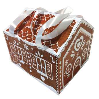 Achat en ligne Kit maison pain d´épices de Noël : ingrédients et ustensiles pour réaliser une maison de pain d´épices 13 x 15 x 20 cm - Patisdecor