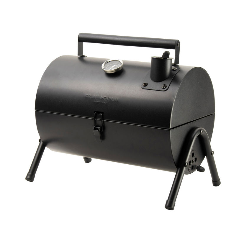 Barbecue fumoir de table noir - Gusta