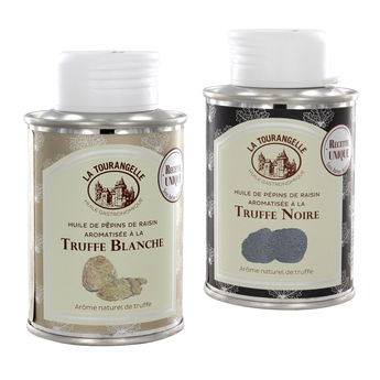 Achat en ligne Duo de Truffe Noire et Blanche 2*125ml - La Tourangelle