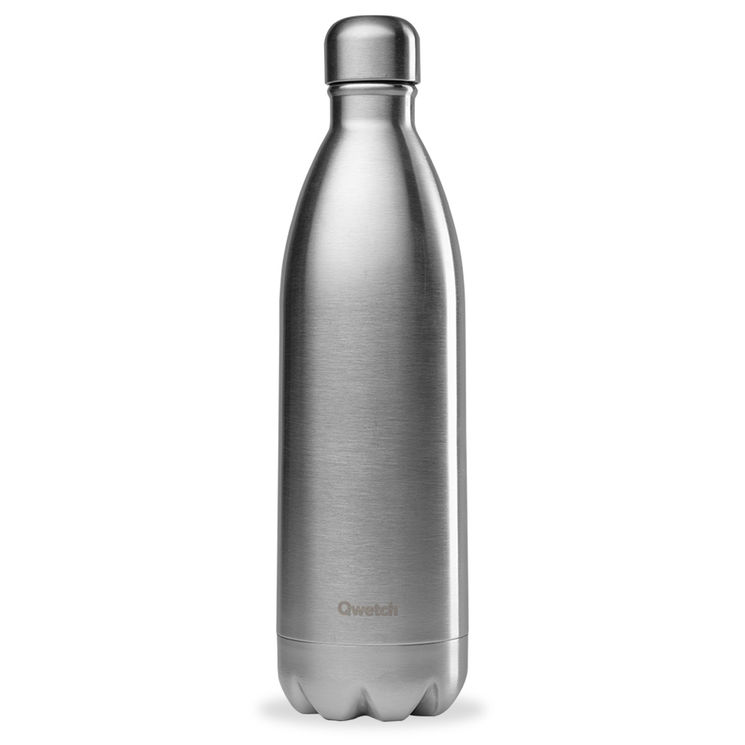 Bouteille isotherme inox 1 litre- Qwetch