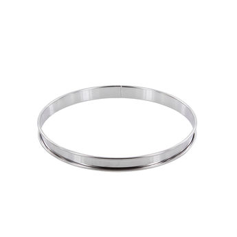 Achat en ligne Cercle à tarte en inox 20 cm hauteur 2 cm - Alice Délice