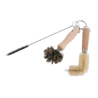 Achat en ligne Set de 3 brosses à lavabo - Redecker