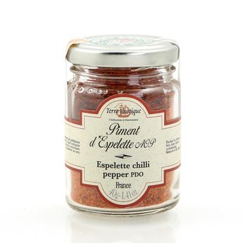 Achat en ligne Piment d´Espelette AOP 40 g - Terre Exotique