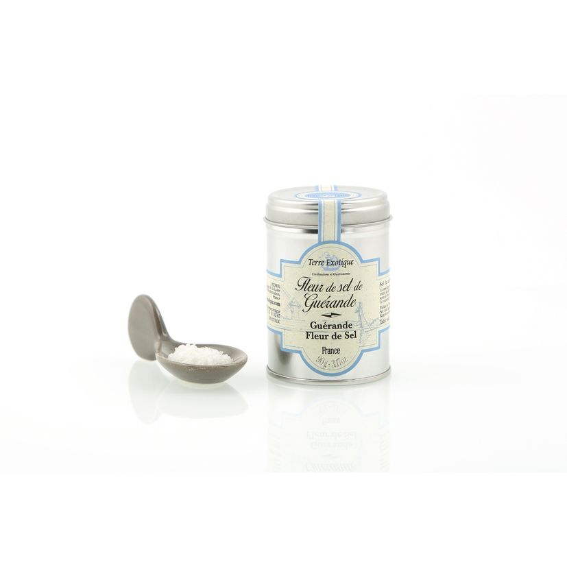 Fleur de sel de Guérande IGP 90 g - Terre Exotique