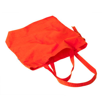 Achat en ligne Sac pliable rouge en coton bio - Alice Delice