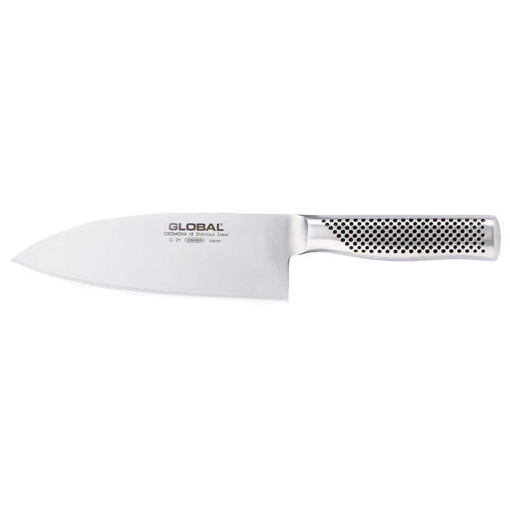 Couteau éminceur en inox 18 cm G29 - Global