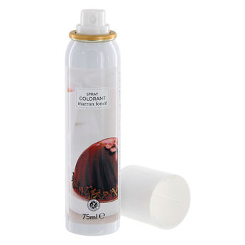 Achat en ligne Spray colorant alimentaire marron foncé 75 ml