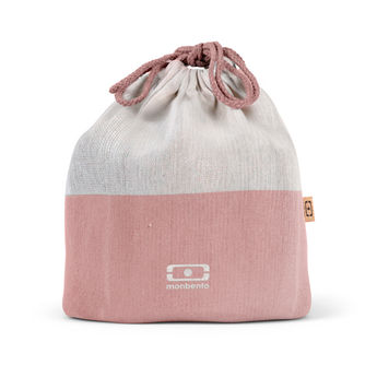 Achat en ligne Pochette L Rose naturel en tissu recyclé - Monbento