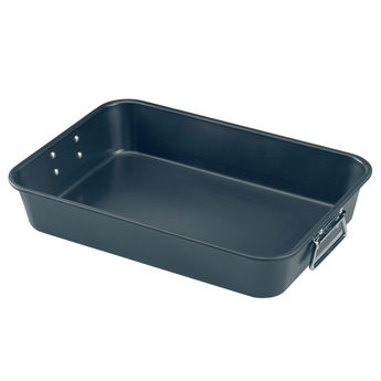 Achat en ligne Plat à four revêtu sans PFAS avec poignées retractables 40 x 28 cm - Baumalu