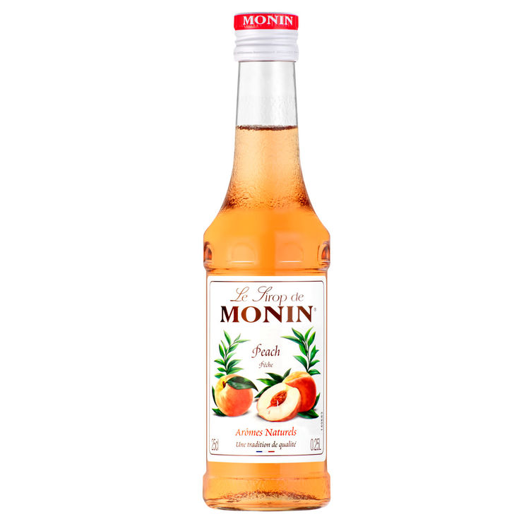 Sirop de pêche 25cl - Monin