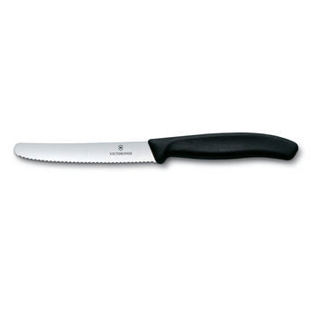 Achat en ligne Couteau à tomates Swiss classique 11 cm noir - Victorinox