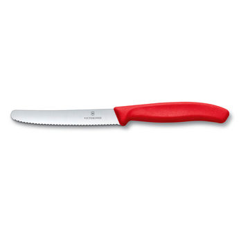 Achat en ligne Couteau à tomates Swiss classique 11 cm rouge - Victorinox