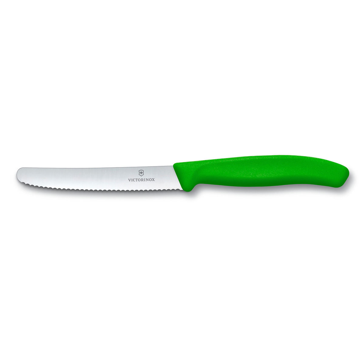 Couteau à tomates Swiss classique 11 cm vert - Victorinox