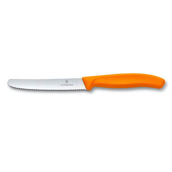 Achat en ligne Couteau à tomates Swiss classique 11 cm orange - Victorinox