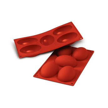 Achat en ligne Moule en silicone 5 oeufs de Pâques - Silikomart